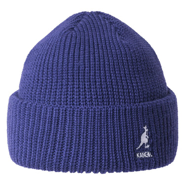Kangol Cardinal 2-way Beanie Double Branded Beanie in Starry Blue OSFM