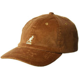 Kangol Cord Baseball Cap in Wood OSFM
