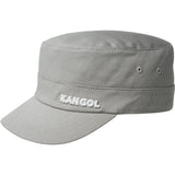 Kangol Cotton Twill Army Cap in Silver