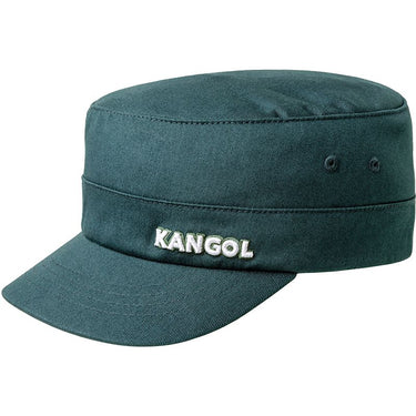Kangol Cotton Twill Army Cap in Pine #color_ Pine