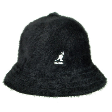 Kangol Furgora Casual Fur Bucket Hat in Black