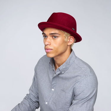 Kangol Polished Player Wool Felt Trilby in #color_