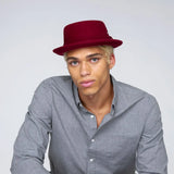Kangol Polished Pork Pie Wool Felt