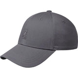 Kangol Stretch Fit Baseball Cap in Charcoal / Black