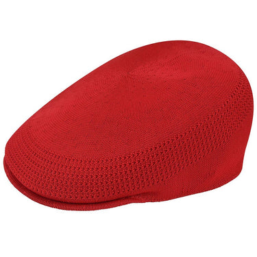 Kangol Tropic 507 Ventair Vented Ivy Cap in Red #color_ Red