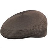 Kangol Tropic Ventair 504 Vented Ivy Cap in Brown