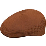 Kangol Tropic Ventair 504 Vented Ivy Cap in Cognac