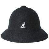 Kangol Wool Casual Bucket Hat in Black