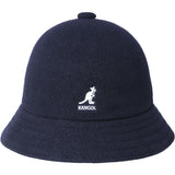 Kangol Wool Casual Bucket Hat in Dark Blue