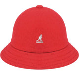 Kangol Wool Casual Bucket Hat in Red