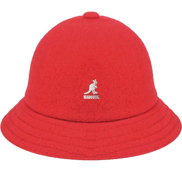 Kangol Wool Casual Bucket Hat in Red