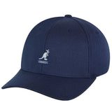 Kangol Wool Flexfit Wool Baseball Cap in Dark Blue