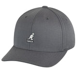 Kangol Wool Flexfit Wool Baseball Cap in Dark Flannel