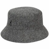 Kangol Wool Lahinch Classic Wool Bucket Hat in Flannel