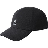 Kangol Wool Spacecap Baseball Cap in Black