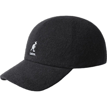 Kangol Wool Spacecap Baseball Cap in Black