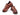 Paul Parkman Men's Burnished Textured Leather Sneakers in Brown