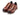 Paul Parkman Men's Burnished Textured Leather Sneakers in Brown