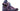 Paul Parkman Men's Textured Leather Sneakers in Blue & Purple