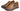 Paul Parkman Men's Woven Leather Slip-On Sneakers in Brown