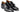 Paul Parkman Men's Triple Leather Sole Hand-Welted Cap Toe Monkstraps in Black