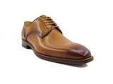 Carrucci Shoes Burnished Leather Plain Toe Blucher