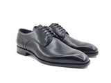 Carrucci Shoes Burnished Leather Plain Toe Blucher