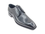 Carrucci Shoes Burnished Leather Plain Toe Blucher