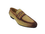 Carrucci Shoes Life Style Penny Loafer With Leather Trim