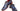 Paul Parkman Men's Wingtip Oxfords in Blue & Purple