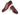 Paul Parkman Men's Smart Casual Wholecut Oxfords Bordeaux