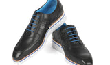 Paul Parkman Men's Casual Shoes Black Floater Leather