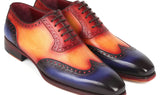 Paul Parkman Goodyear Welted Men's Wingtip Oxfords Multicolor