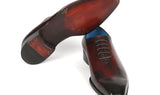 Paul Parkman Goodyear Welted Punched Oxfords Brown