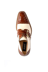 Mauri 1087/4 Alligator & Leather Single Monk-Strap