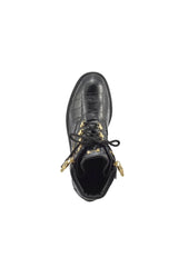 Mauri 3017/1 Hunter Alligator / Ostrich Leg Boot