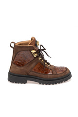 Mauri 3259 Backdoor Ostrich & Nubuck Leather Boot (MA5687) - Land/K.Tabac