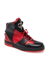 Mauri 8471/2 Hook Crocodile & Leather Sneaker