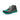 Mauri Bubble in Black / Leaf Green Mens Exotic Crocodile / Patent Embossed Leather Casual Sneakers