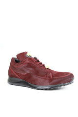 Mauri 8900/2 Alligator Sneaker - Ruby Red