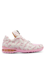 Mauri 8900/8 Overlord Cream & Taste of Berry Crocodile / Fabric Casual Sneakers (MA5425) - Champagne