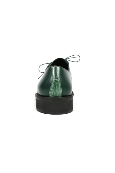 Mauri Arsenal 4642/9 Alligator & Leather Derby - Hunter Green