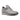 Mauri Bolt in Light Grey Mens Exotic Ostrich Leg / Nappa Leather Casual Sneakers