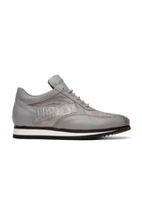 Mauri Bolt M770/4 Ostrich Leg & Nappa Sneaker - Grey