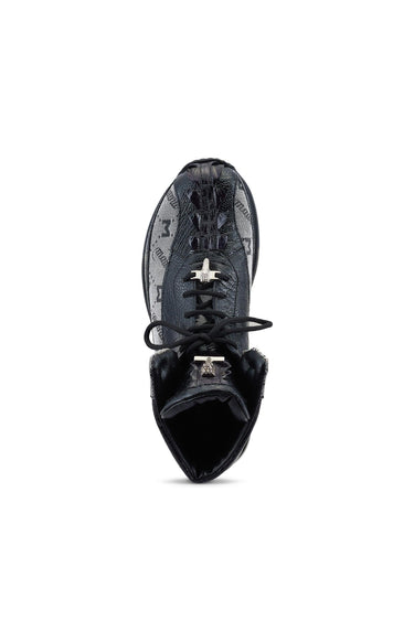 Mauri Chronic 8484 Ostrich Leg, Hornback Tail & Fabric Sneaker