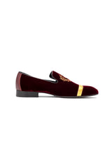 Mauri Crown 3296 Alligator / Velvet / Nappa Slip-On Loafers (MA5570)