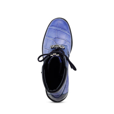Mauri Hawk in Multiblue Men's Exotic Alligator Boots