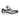 Mauri Hazard in White / Dirty Black Finished Mens Exotic Hornback / Nappa Leather Casual Sneakers in White Dirty Black