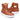 Mauri Hitman in Cognac Mens Exotic Crocodile / Nappa Leather High-Top Sneakers