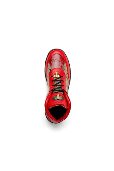 Mauri Pyro 3216 Crocodile / Fabric / Nappa Boot